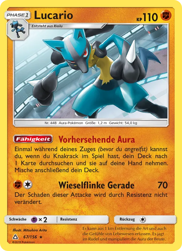 Lucario (Ultra Prism #67/156)