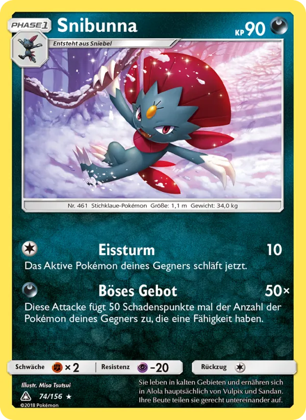 Snibunna (Ultra Prism #74/156)