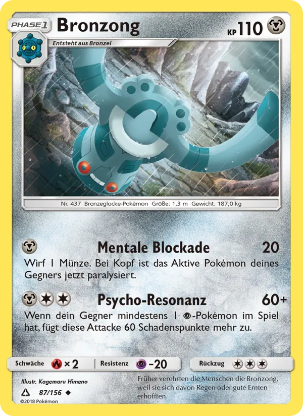 Bronzong (Ultra Prism #87/156)