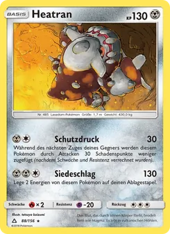 Heatran (Ultra-Prisma #88/156)