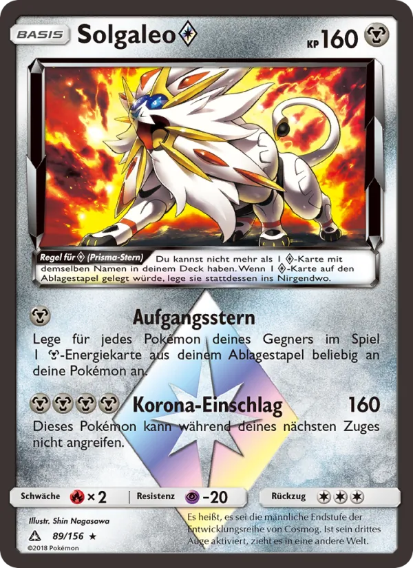 Solgaleo ◇ (Ultra-Prisma #89/156)