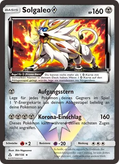 Solgaleo ◇ (Ultra-Prisma #89/156)