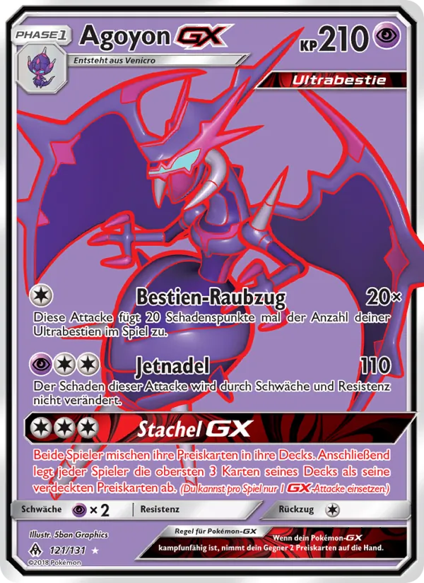 Agoyon GX (Forbidden Light #121/131)