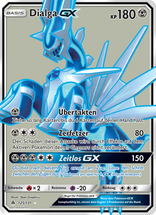 Dialga GX (Grauen Der Lichtfinsternis #125/131)