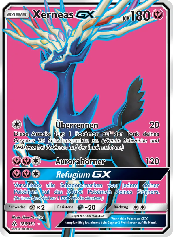 Xerneas GX (Grauen Der Lichtfinsternis #126/131)