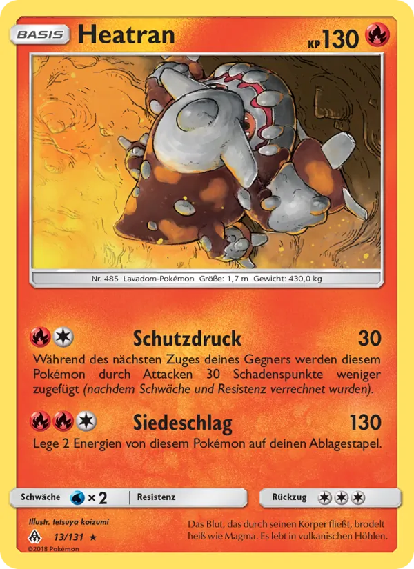 Heatran (Grauen Der Lichtfinsternis #13/131)