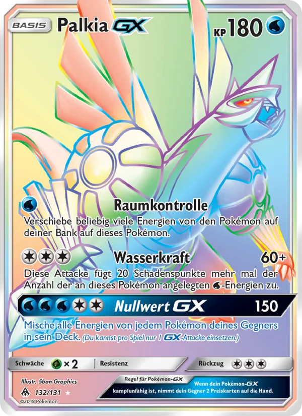 Palkia GX (Grauen Der Lichtfinsternis #132/131)