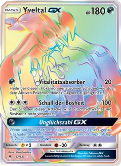Yveltal GX (Grauen Der Lichtfinsternis #137/131)