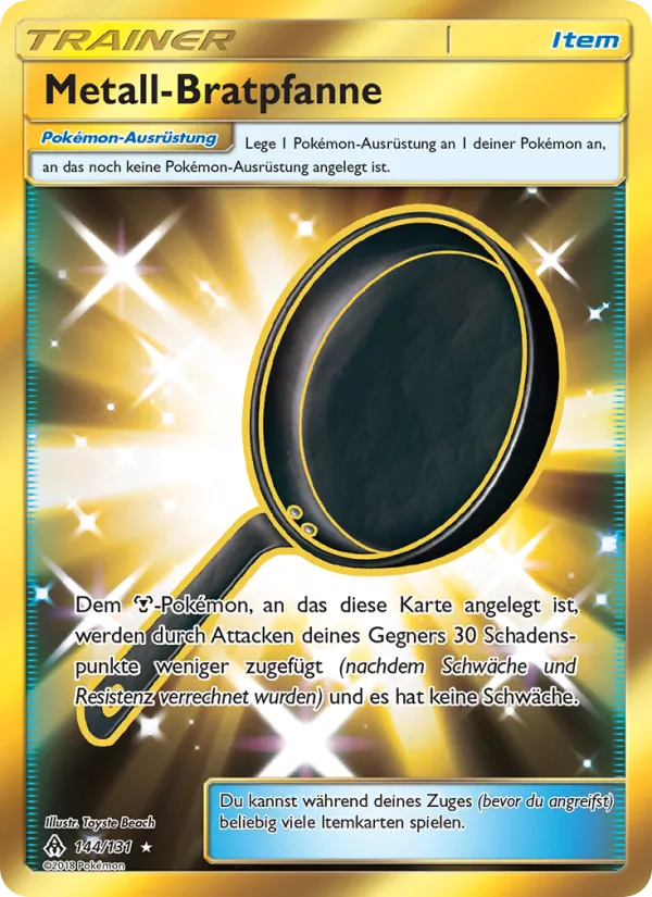 Metall-Bratpfanne (Grauen Der Lichtfinsternis #144/131)