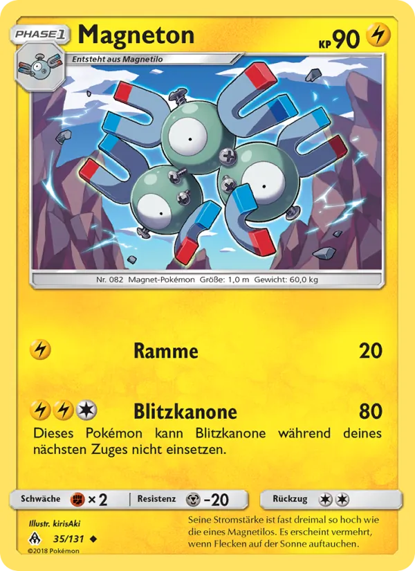 Magneton (Grauen Der Lichtfinsternis #35/131)