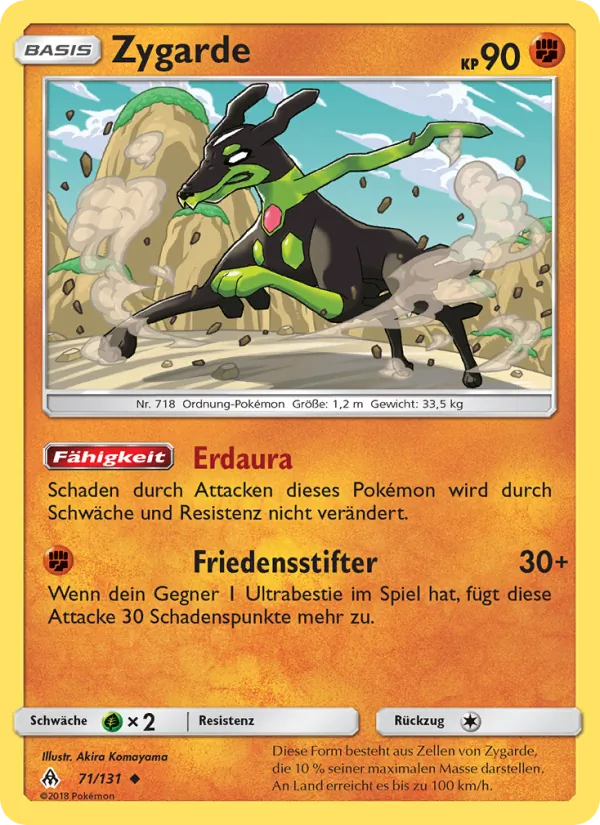 Zygarde (Grauen Der Lichtfinsternis #71/131)