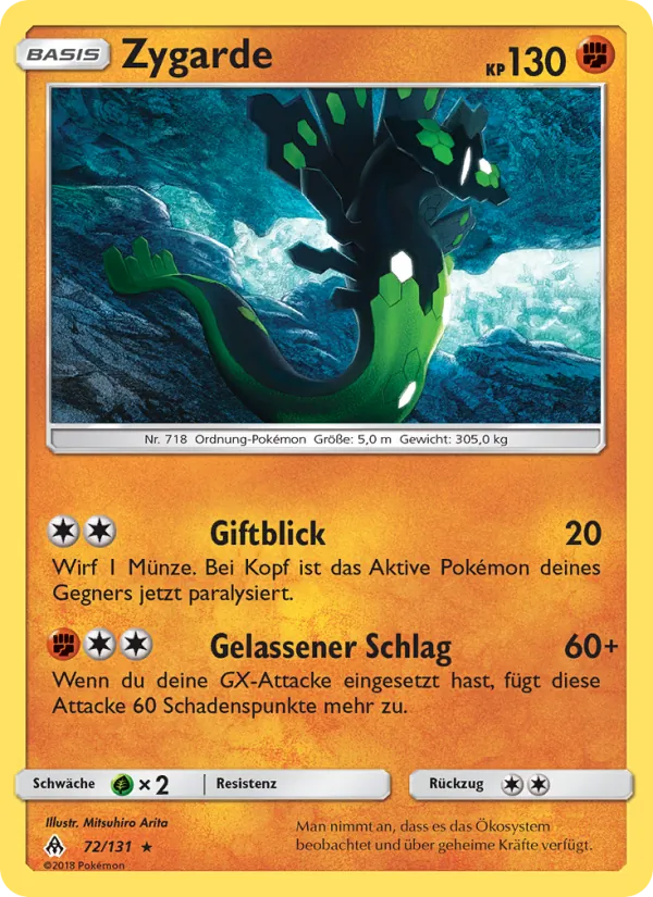 Zygarde (Grauen Der Lichtfinsternis #72/131)