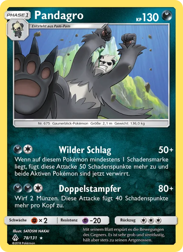 Pandagro (Grauen Der Lichtfinsternis #78/131)