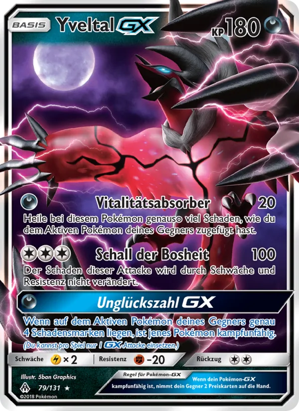 Yveltal GX (Forbidden Light #79/131)