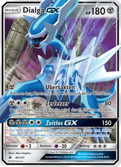 Dialga GX (Grauen Der Lichtfinsternis #82/131)