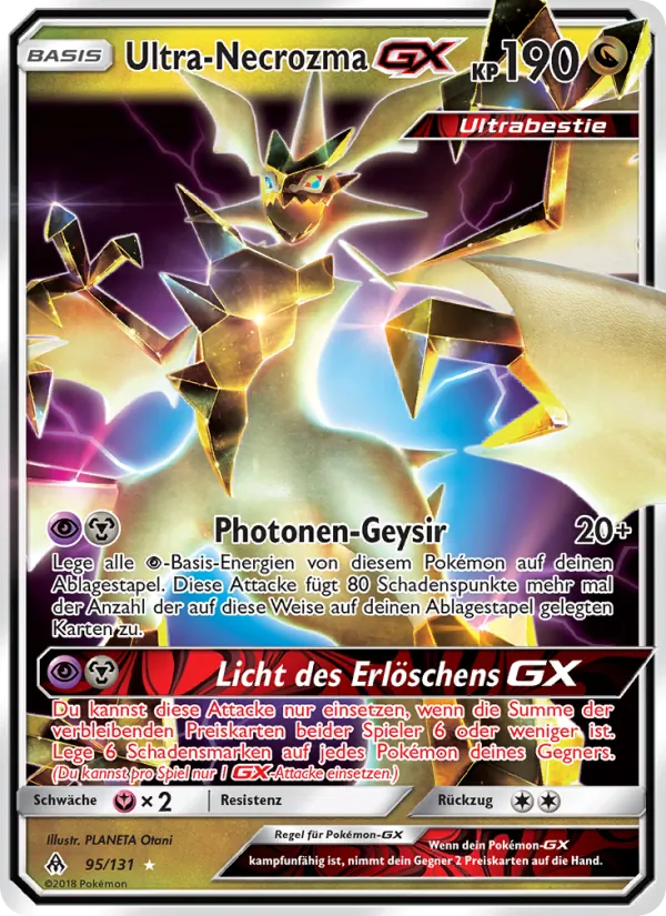 Ultra-Necrozma GX (Grauen Der Lichtfinsternis #95/131)