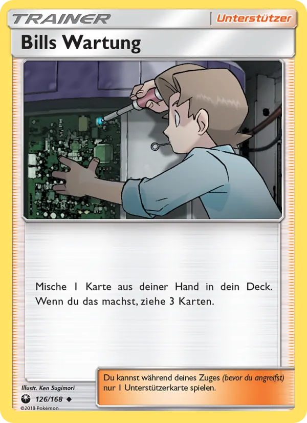 Bills Wartung (Celestial Storm #126/168)