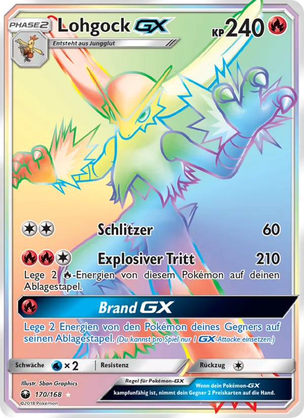 Lohgock GX (Celestial Storm #170/168)