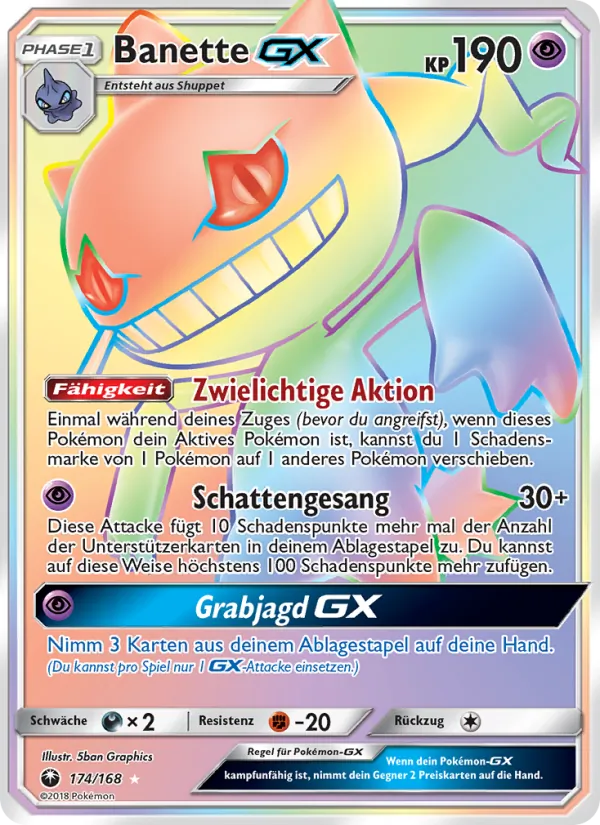 Banette GX (Celestial Storm #174/168)