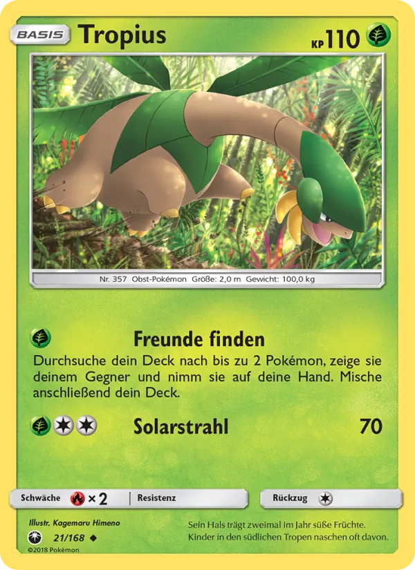 Tropius (Celestial Storm #21/168)