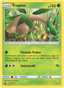 Tropius (Sturm Am Firmament #21/168)