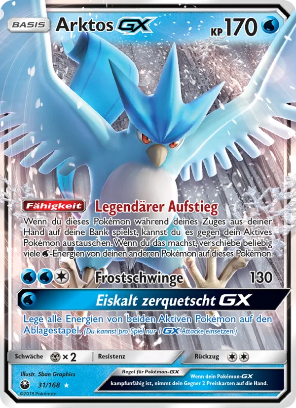 Arktos GX (Celestial Storm #31/168)