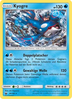 Kyogre (Sturm Am Firmament #46/168)