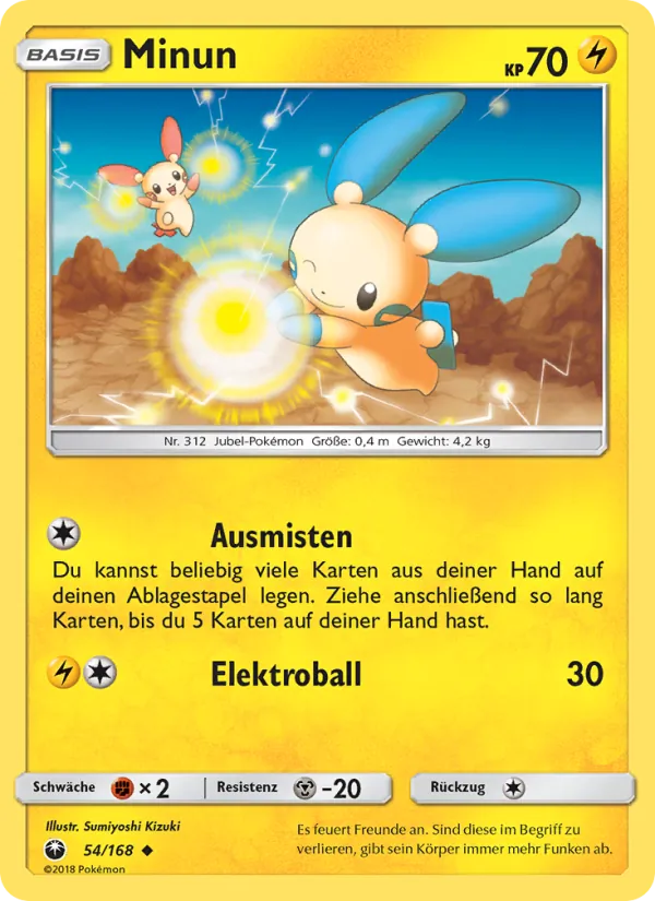 Minun (Celestial Storm #54/168)