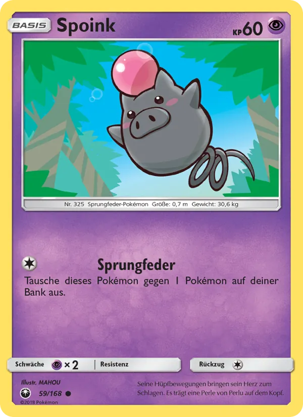 Spoink (Sturm Am Firmament #59/168)