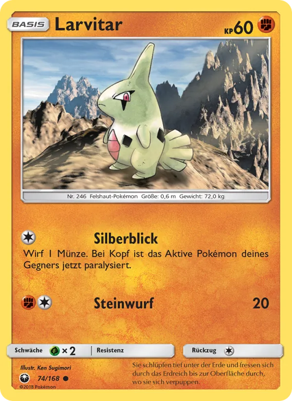 Larvitar (Celestial Storm #74/168)