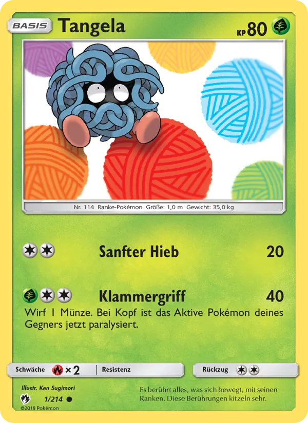 Tangela (Echo des Donners #1/214)