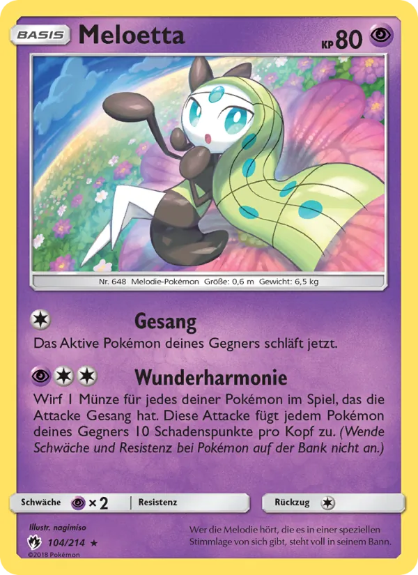 Meloetta (Echo des Donners #104/214)