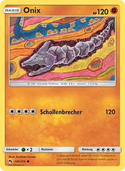 Onix (Echo des Donners #109/214)