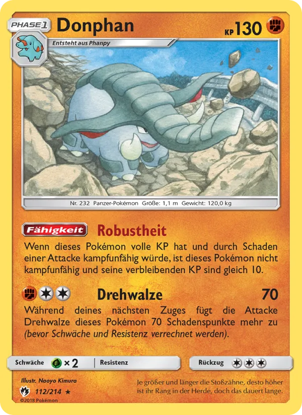 Donphan (Lost Thunder #112/214)