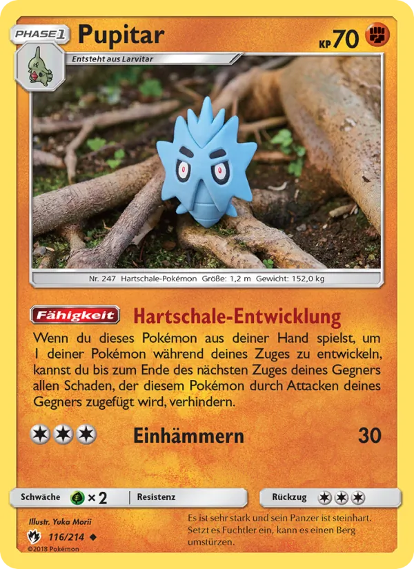 Pupitar (Lost Thunder #116/214)