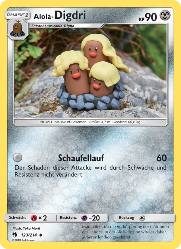 Alola-Digdri (Lost Thunder #123/214)