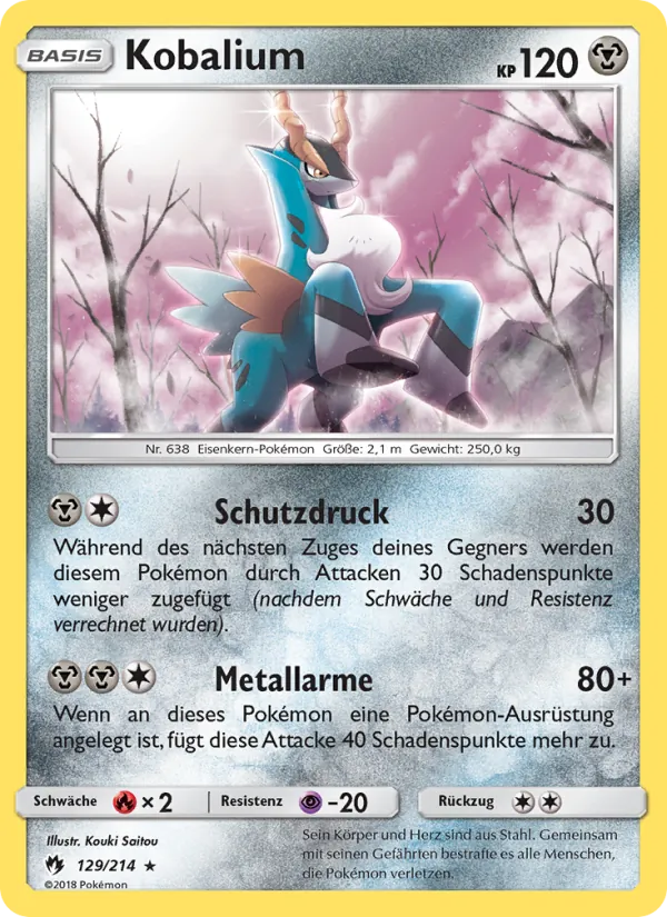 Kobalium (Lost Thunder #129/214)