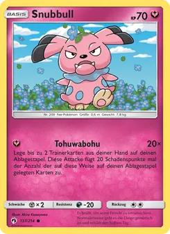 Snubbull (Echo des Donners #137/214)