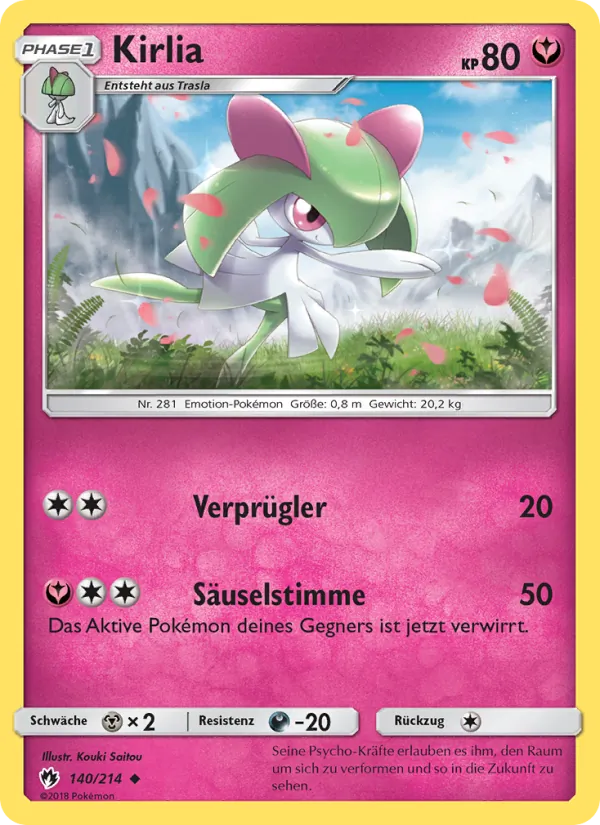 Kirlia (Lost Thunder #140/214)