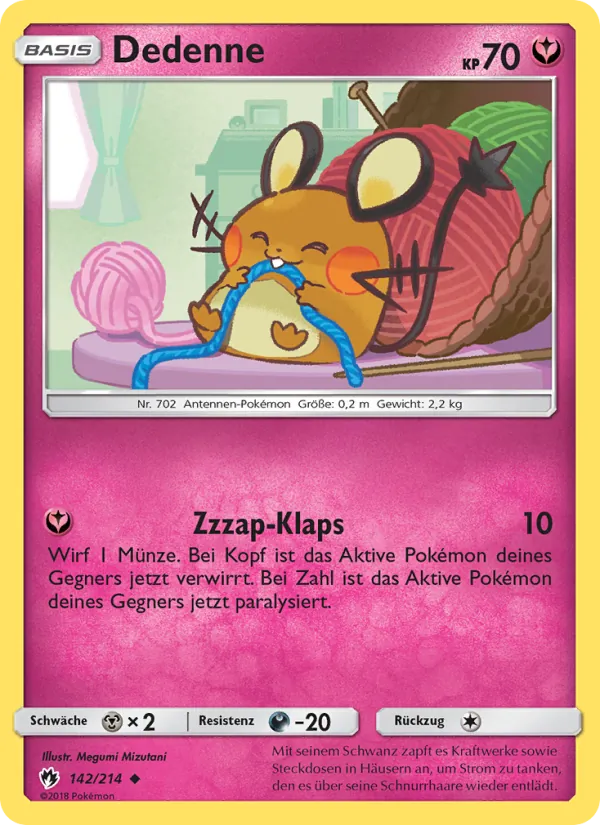 Dedenne (Echo des Donners #142/214)