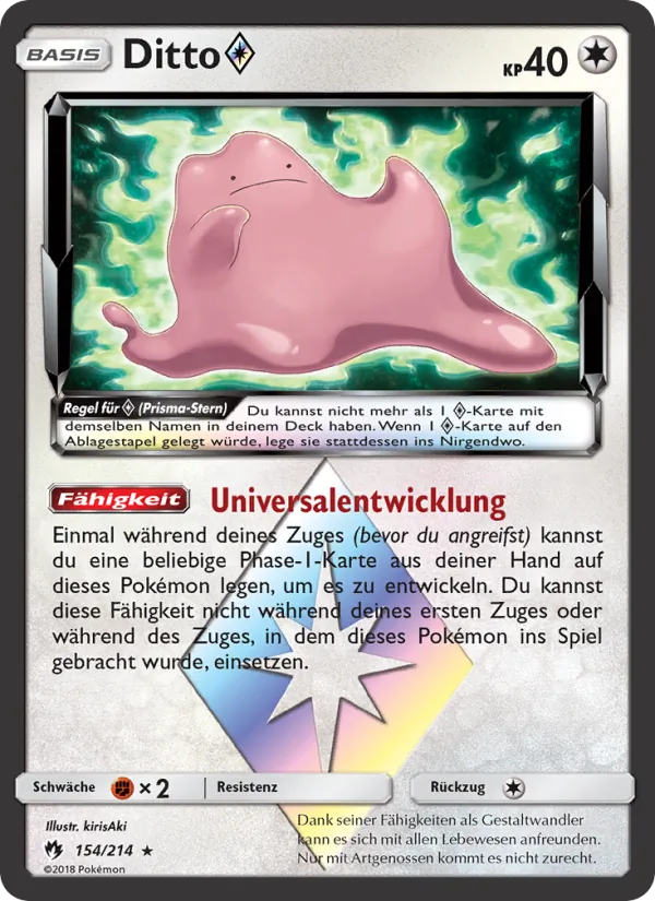 Ditto ◇ (Echo des Donners #154/214)