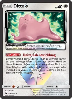 Ditto ◇ (Echo des Donners #154/214)