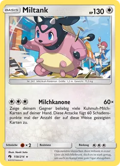 Miltank (Echo des Donners #158/214)