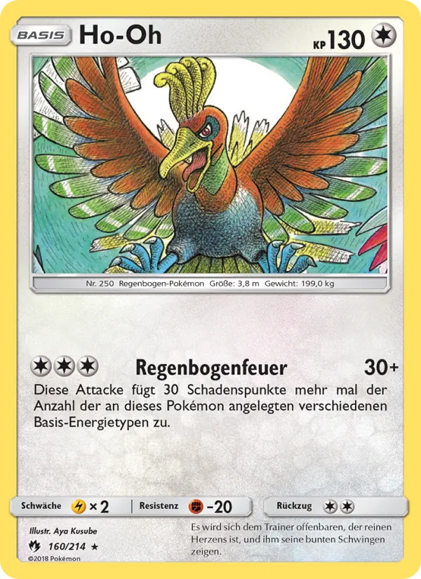 Ho-Oh (Lost Thunder #160/214)