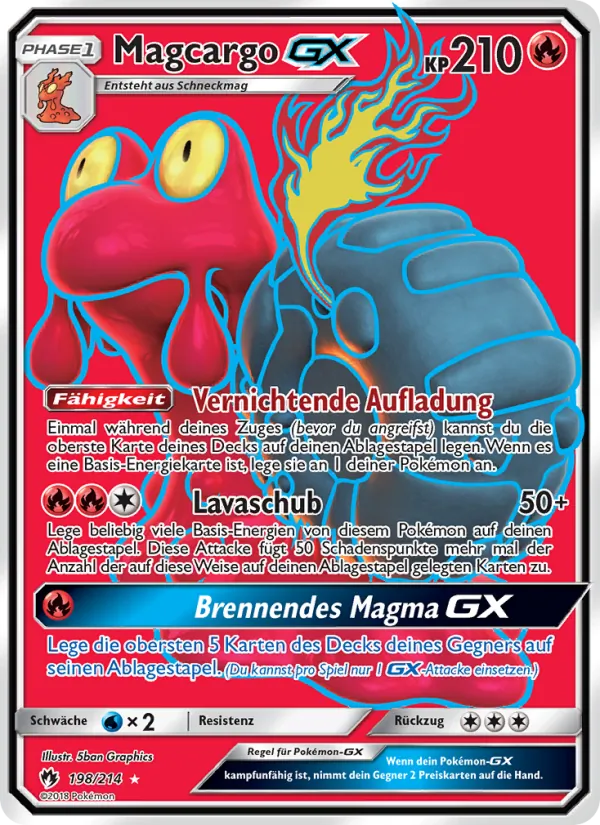 Magcargo GX (Echo des Donners #198/214)
