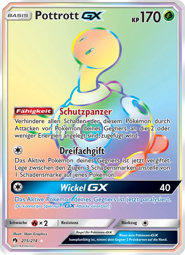 Pottrott GX (Lost Thunder #215/214)