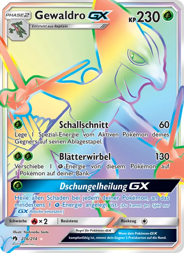 Gewaldro GX (Lost Thunder #216/214)