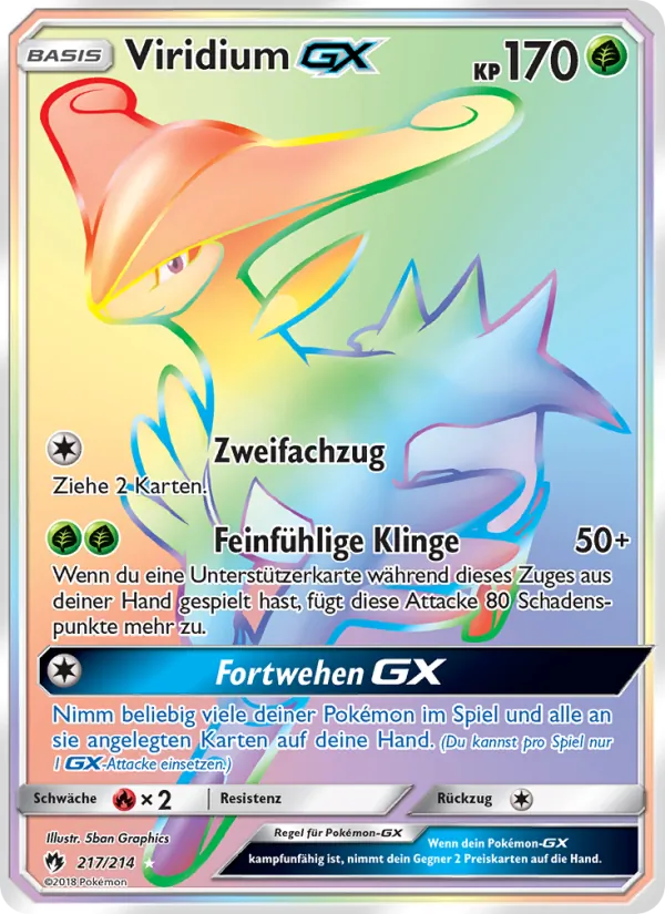 Viridium GX (Lost Thunder #217/214)