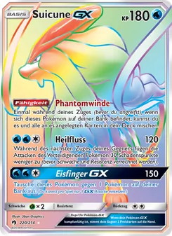 Suicune GX (Echo des Donners #220/214)