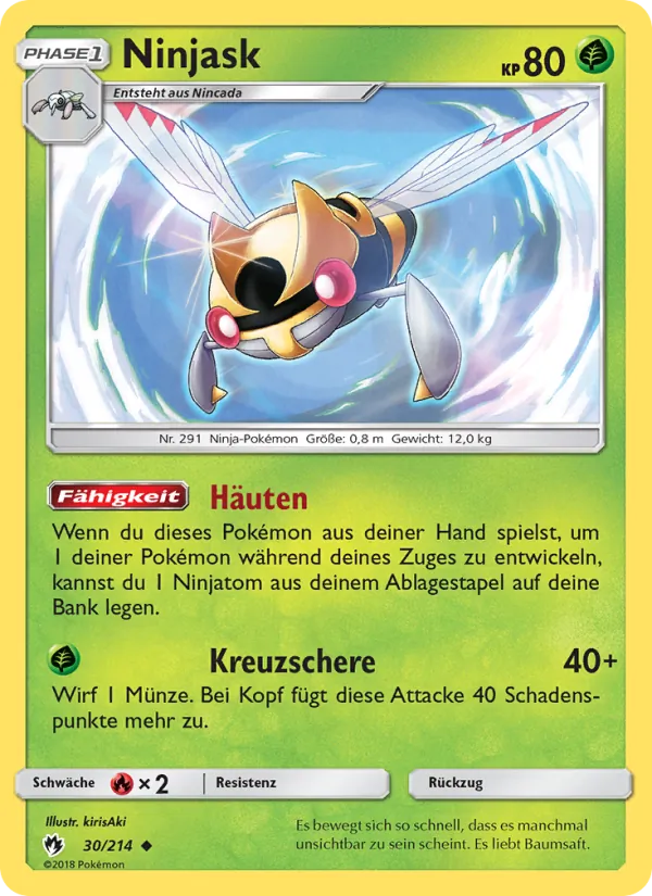 Ninjask (Echo des Donners #30/214)